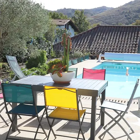 Villa Maison En Campagne Avec Piscine Privee, Climatisation Et Wifi A 10 Min Du Centre - Fr-1-239-1097 Urrugne